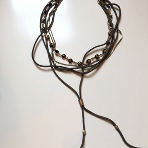 Free People Jayden Layered Choker Necklace